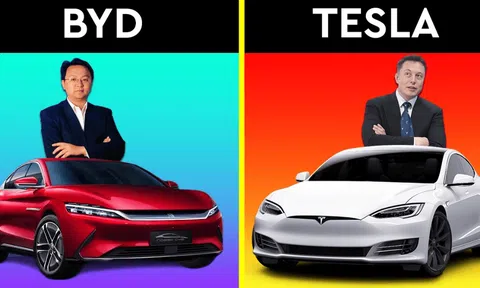 BYD "hụt hơi", Tesla bất ngờ giành lại ngôi vương phân khúc xe điện